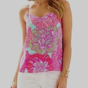 Lilly Pulitzer silk tank